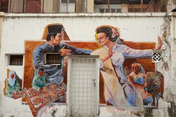 怡保壁画街 怡保景点