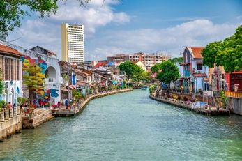 马六甲河 马六甲景点