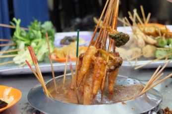 马六甲美食 正宗万里香沙爹朱律