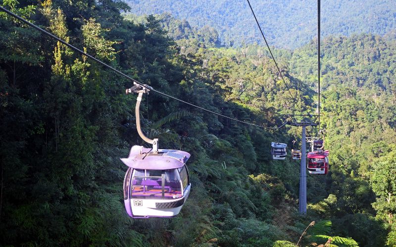 云顶一日游 缆车